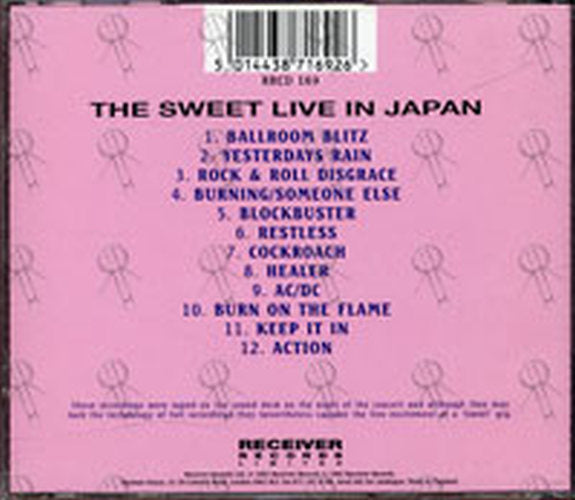 SWEET - Live: Rock & Roll Disgrace - 2