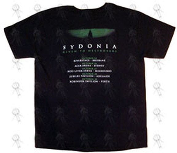 SYDONIA - Black '2008 Slipknot Tour' T-Shirt - 3