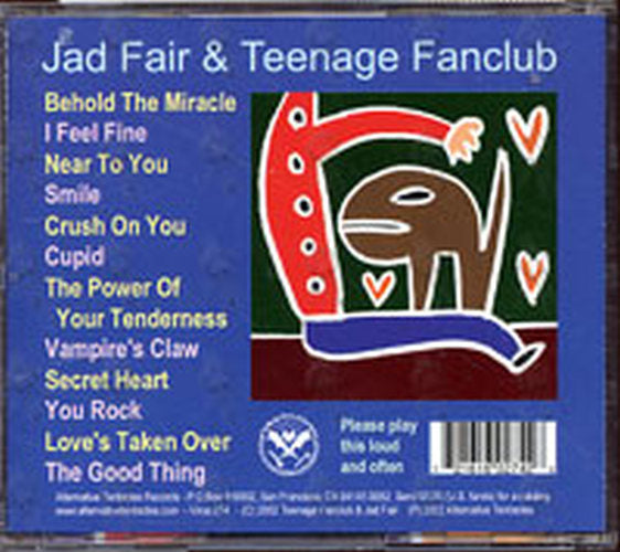 TEENAGE FANCLUB & JAD FAIR - Words Of Wisdom And Hope - 2