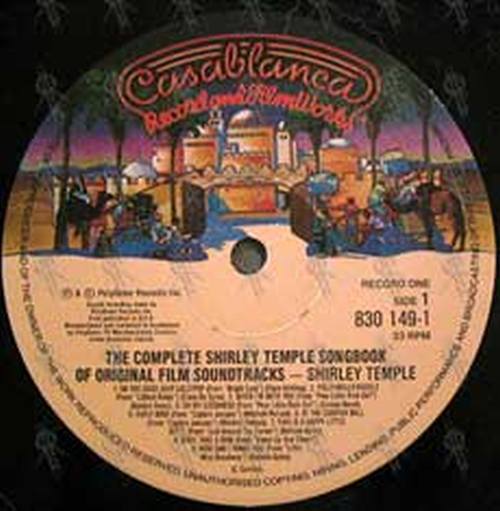 TEMPLE-- SHIRLEY - Complete Shirley Temple Song Book - 4