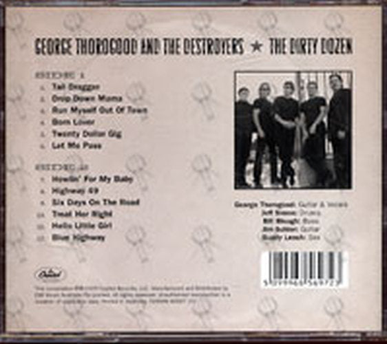 THOROGOOD & THE DESTROYERS-- GEORGE - The Dirty Dozen - 2
