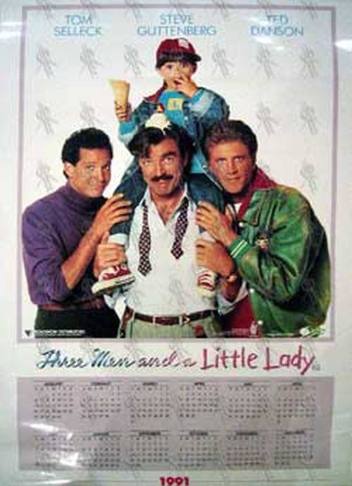 THREE MEN AND A LITTLE LADY - 'Three Men And A Little Lady' 1991 Calender - 1