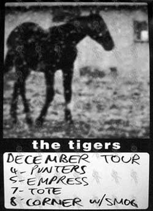 TIGERS-- THE - 'December Tour' Gig Poster - 1