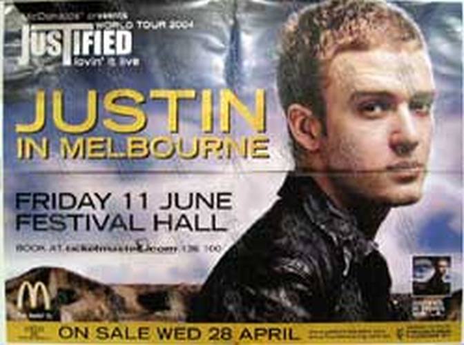 TIMBERLAKE-- JUSTIN - 'Festival Hall