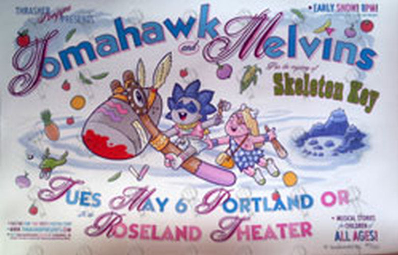 TOMAHAWK|MELVINS|SKELETON KEY - Roseland Theatre