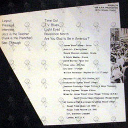ULMER-- JAMES BLOOD - Are You Glad To Be In America? - 2