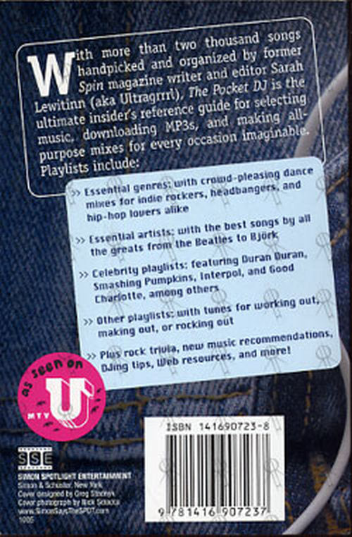 ULTRAGRRRL|LEWITINN-- SARAH - The Pocket DJ: Ultragrrrl's guide To Building The Best Music Library - 2