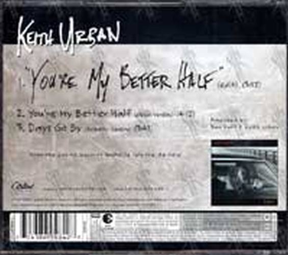 URBAN-- KEITH - You're My Better Half - 2