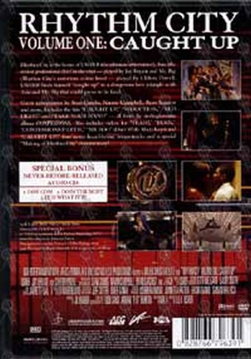 DVD CD USHER RHYTHM CITY VOLUME ONE: 生々しい CAUGHT UP リズム・シティ 
