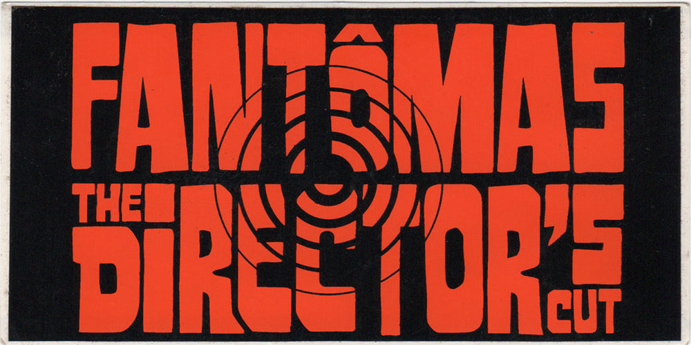 The Director's Cut Album Promo Sticker
