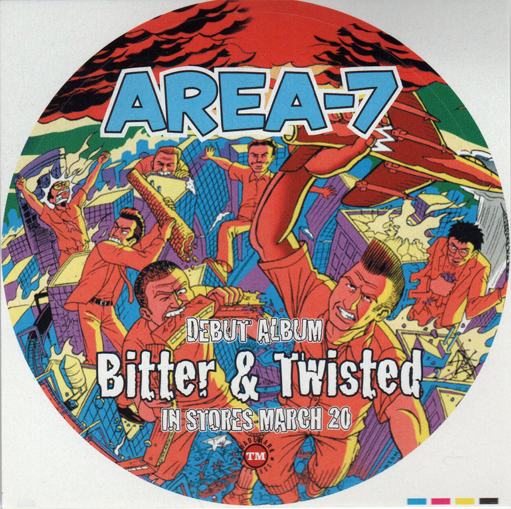 Bitter & Twisted Album Promo Sticker
