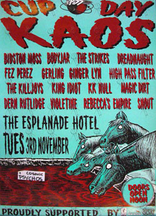 VARIOUS ARTISTS - 'Cup Day Kaos'