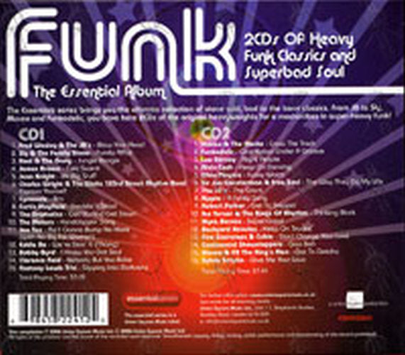 VARIOUS ARTISTS - Funk The Essential Album - 4