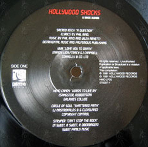 VARIOUS ARTISTS - Hollywood Shocks - 3