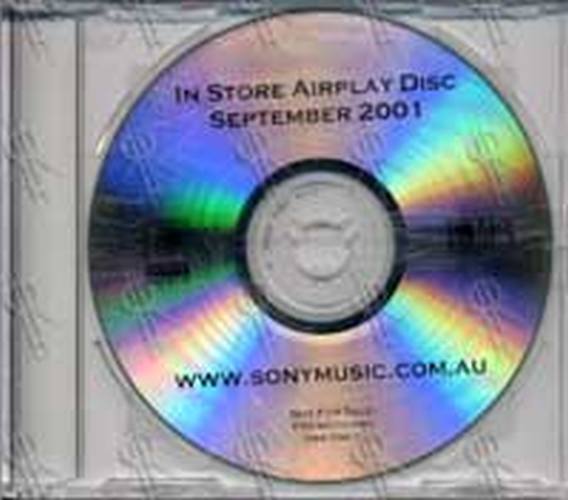 VARIOUS ARTISTS - In Store Airplay Disc September 2001 - 1