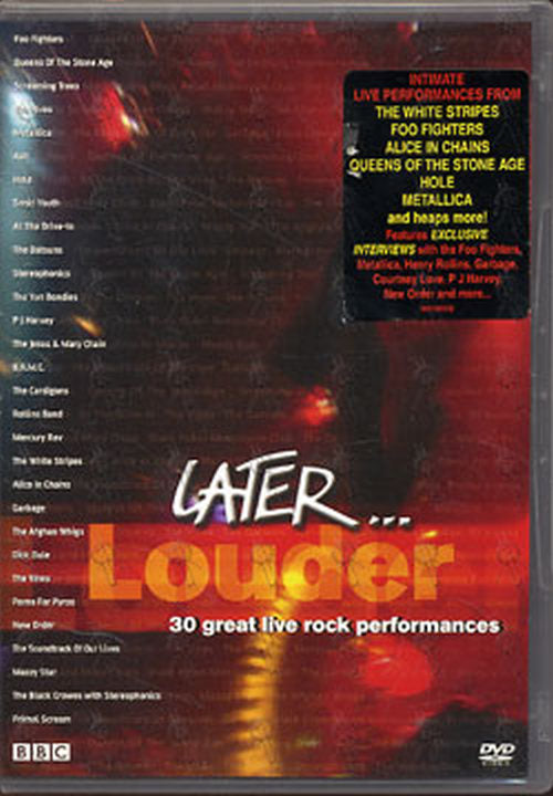 VARIOUS ARTISTS - Later... Louder - 1