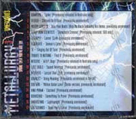 VARIOUS ARTISTS - Metallurgy 3 - 4