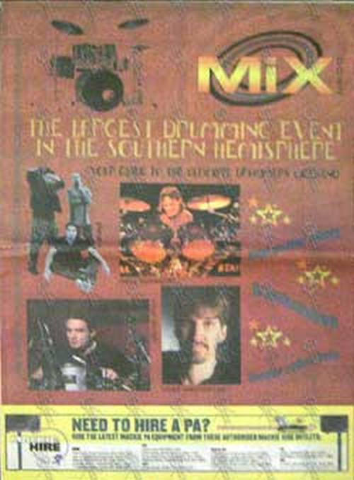 VARIOUS ARTISTS - 'Mixdown' - May 2001 - Ultimate Drummers Weekend Special - 1