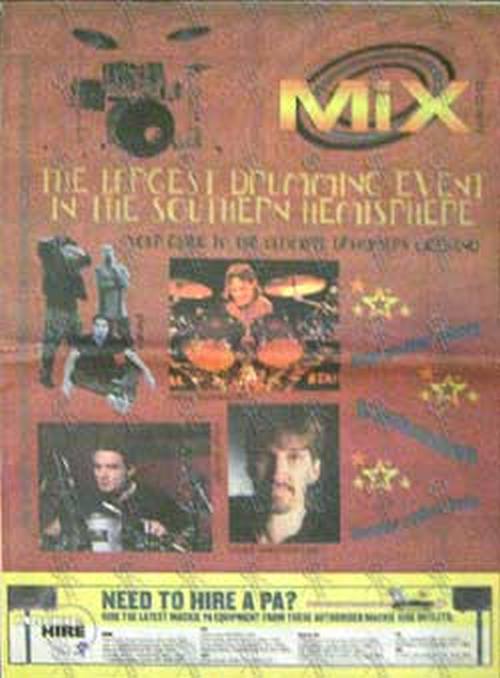 VARIOUS ARTISTS - 'Mixdown' - May 2001 - Ultimate Drummers Weekend Special - 1