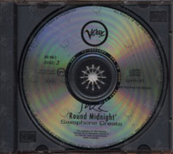 VARIOUS ARTISTS - Saxophone Greats - Jazz 'Round Midnight - 3