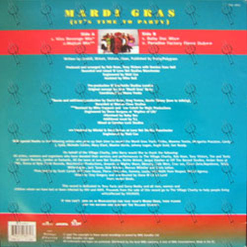 VILLAGE CHARITY PEOPLE-- THE - Mardi Gras (It's Time To Party) - 2
