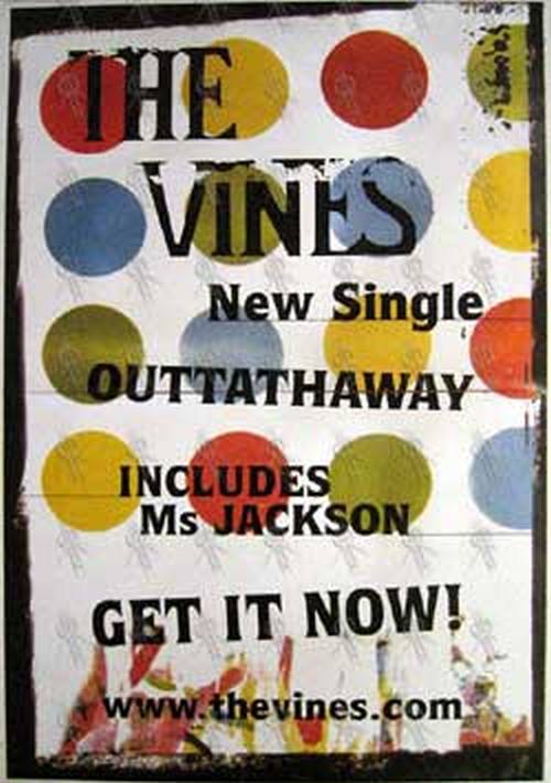 VINES-- THE - 'Outtathaway' Single Poster - 1