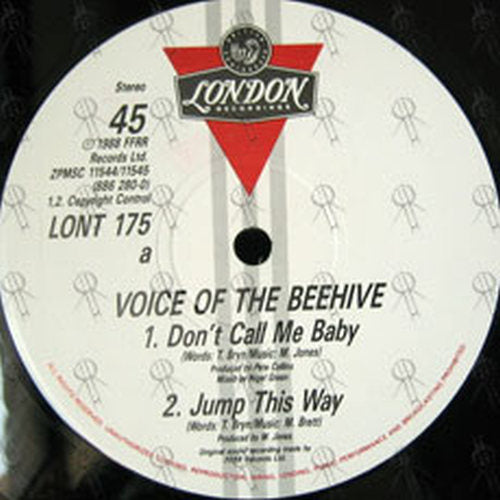 VOICE OF THE BEEHIVE - Don't Call Me Baby - 4