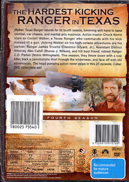 WALKER TEXAS RANGER - Season 4 - 2
