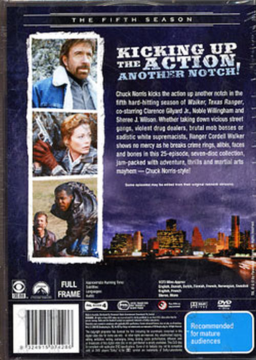 WALKER TEXAS RANGER - Season 5 - 2