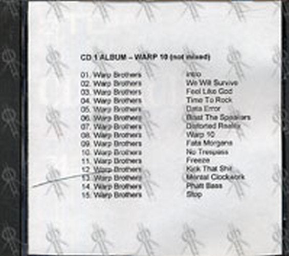 WARP BROTHERS - Warp 10 (Not Mixed) - 1