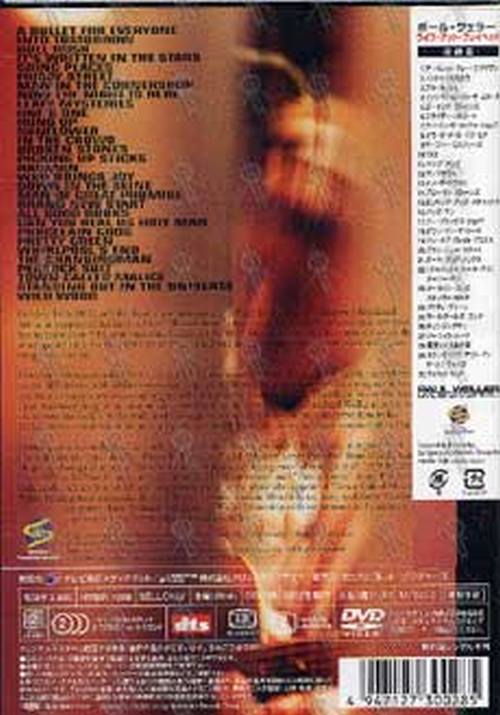 WELLER-- PAUL - Live At Braehead - 2