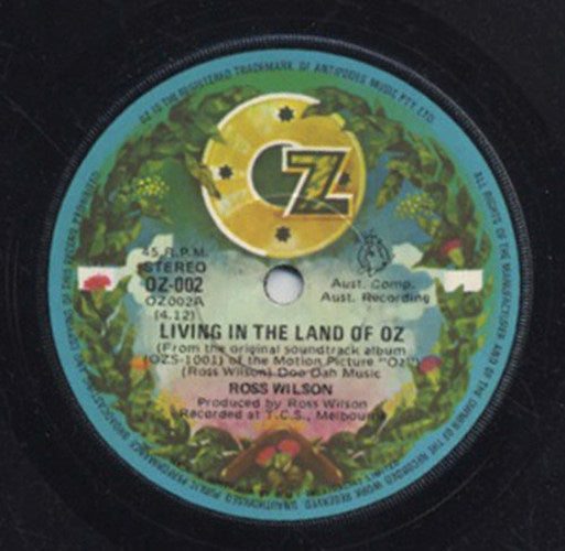 WILSON-- ROSS - Living In The Land Of Oz / Who's Gonna Love You Tonight - 2