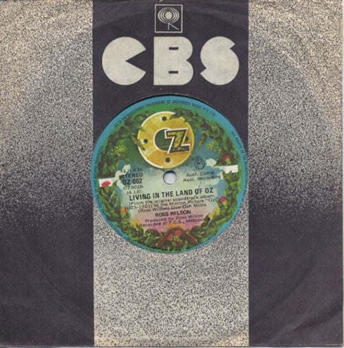 WILSON-- ROSS - Living In The Land Of Oz / Who's Gonna Love You Tonight - 1