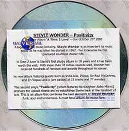 WONDER-- STEVIE - Positivity (Featuring Aisha Morris) - 2