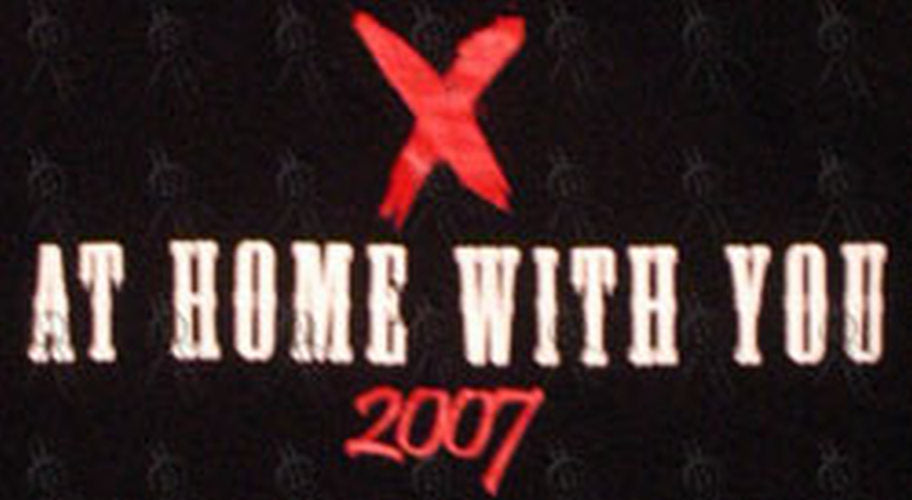 X - Black 'At Home With You 2007' Girls T-Shirt - 4