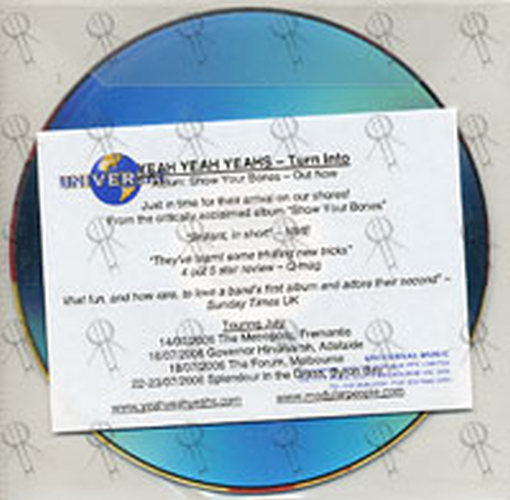 YEAH YEAH YEAHS-- THE - Turn Into - 2