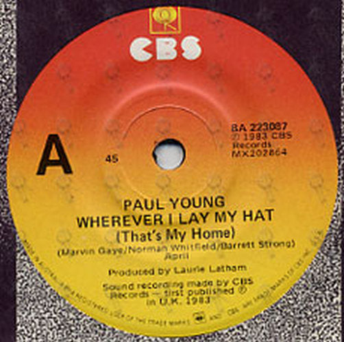 YOUNG-- PAUL - Wherever I Lay My Hat (That's My Home) - 2