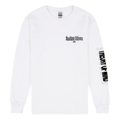 Monkey See Monkey Do White Long sleeve