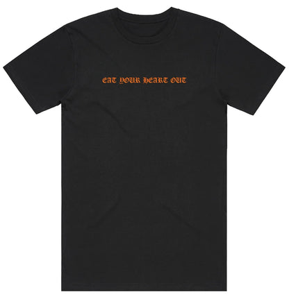 Gothic Text Black Shirt