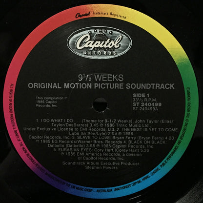 9 1/2 Weeks Original Motion Picture Soundtrack