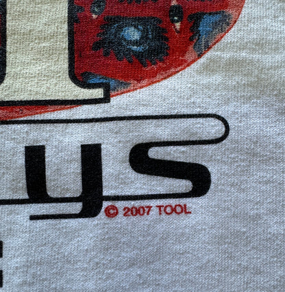 White '10,000 Days' 2007 Australian Tour T-Shirt