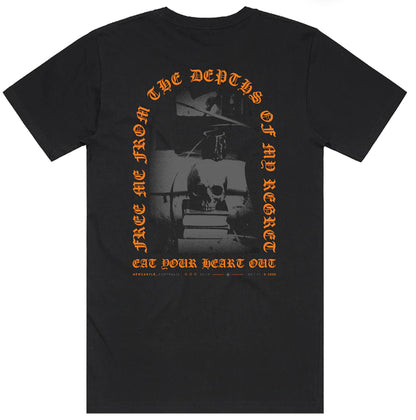 Gothic Text Black Shirt