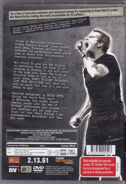 PROVOKED: LIVE FROM MELBOURNE