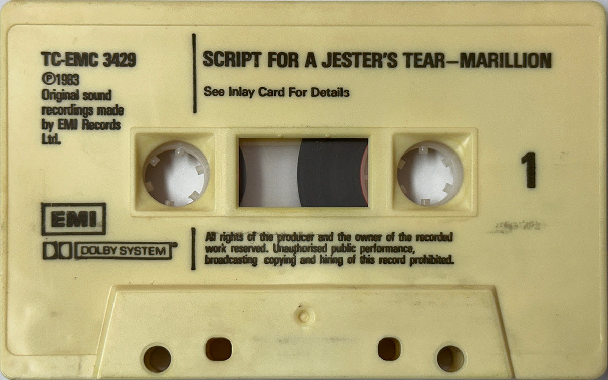 Script For A Jester's Tear