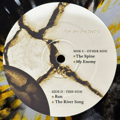Cog New Normal Black & Silver Smash With Gold Splatter Variant