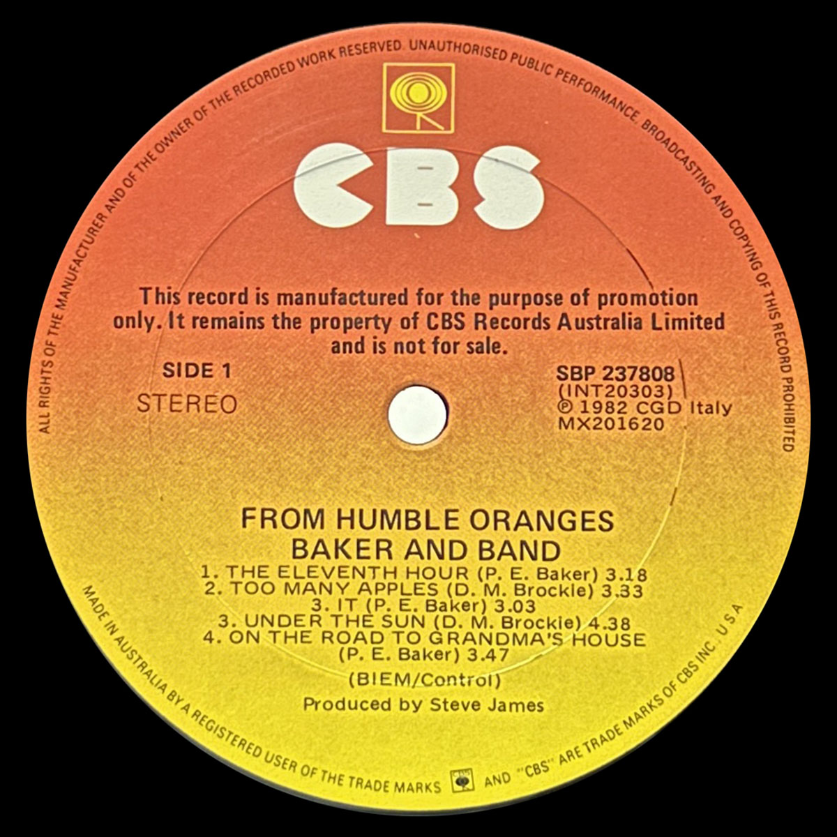 From Humble Oranges