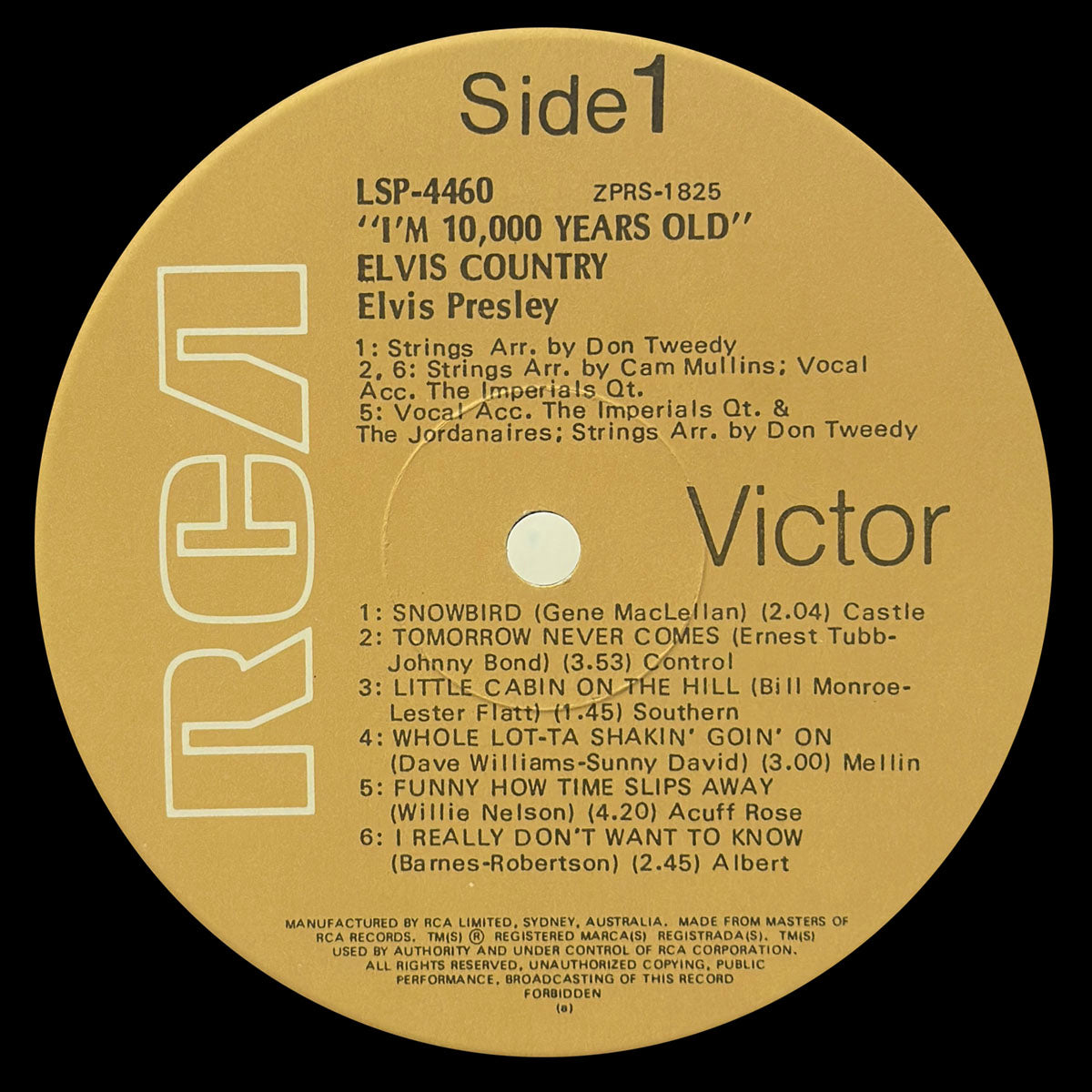 Elvis Country (I'm 10,000 Years Old)