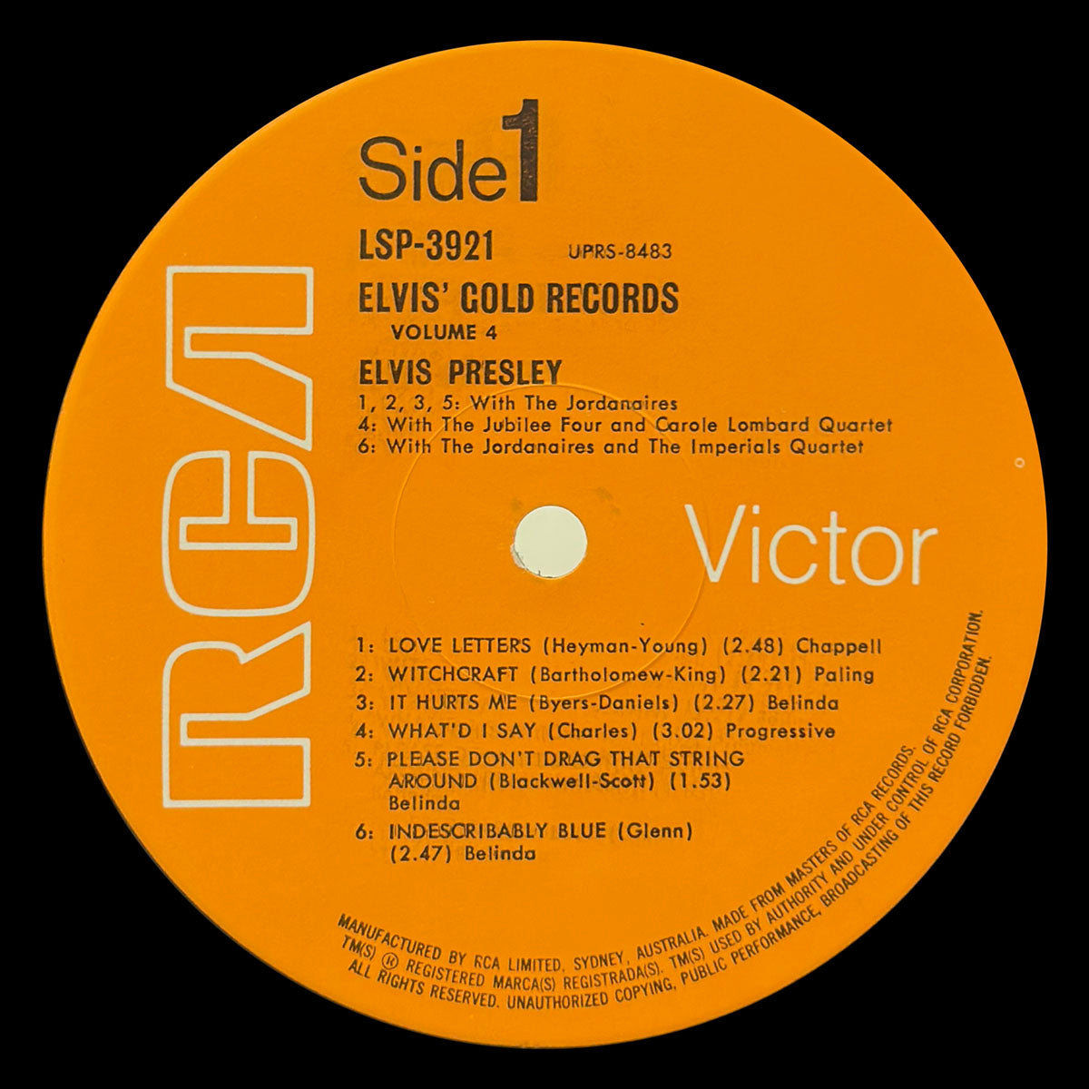 Elvis' Gold Records - Volume 4