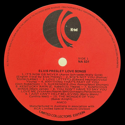 Elvis Love Songs