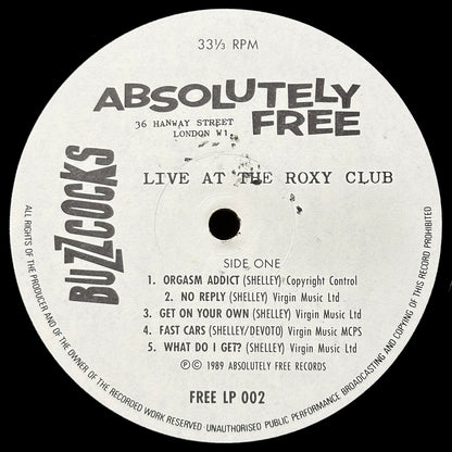Live At The Roxy Club - April '77